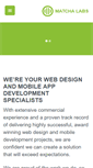 Mobile Screenshot of matchalabs.com